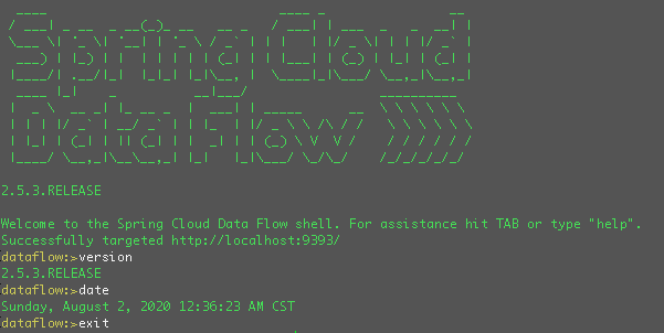Spring Cloud Data Flow用Shell来操作，方便建立CICD